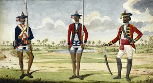 Truppen der Bengalischen Armee