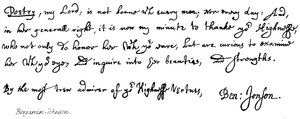 Benjamin Johnson von English School