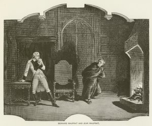 Bernard Mauprat und Jean Mauprat (Gravur) von English School