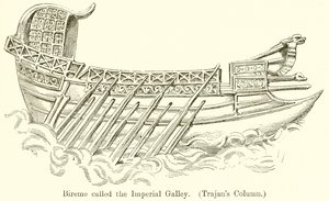 Bireme, genannt die Kaiserliche Galeere