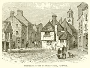 Geburtsort von Sir Humphrey Davy, Penzance von English School
