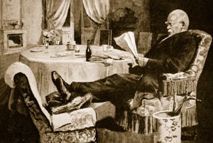 Bismarck gönnt sich eine kurze Pause von den Staatsgeschäften