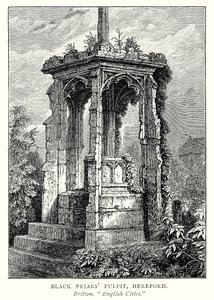 Kanzel der Schwarzen Mönche, Hereford von English School