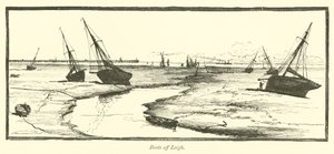 Boote vor Leigh von English School