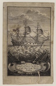 Buchhändler, Paul und Isaac Vaillant, Visitenkarte von English School