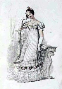 Brautkleid, Modeplatte aus Ackermann