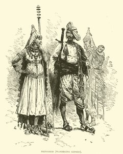 Brinjaras, wandernde Zigeuner von English School