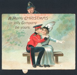Britische Weihnachtskarte