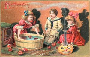 Britische Halloween-Karte