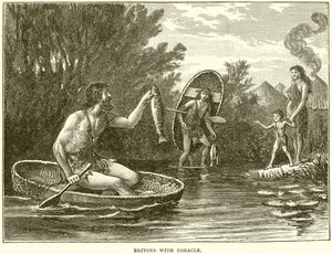 Briten mit Coracle