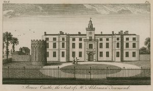 Bruce Castle, Tottenham, London, der Sitz von Mr. Alderman Townsend