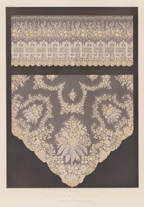 Brüsseler Spitze von V. Washer aus Brüssel von English School