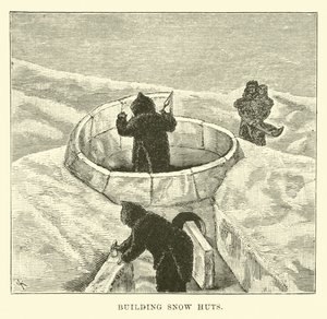 Schneehütten bauen