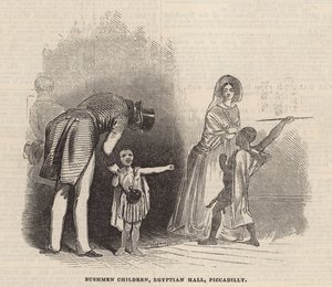 Buschmann-Kinder, Egyptian Hall von English School