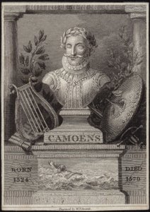 Büste von Luis de Camoens von English School