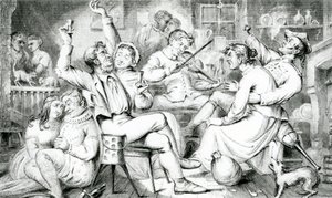 Aber der fromme alte Kaplan ließ ihn im Stich, das Schwert vergaß ich um der Kirche willen von English School