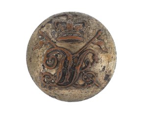 Knopf, 11. Regiment der Bengalischen Kavallerie