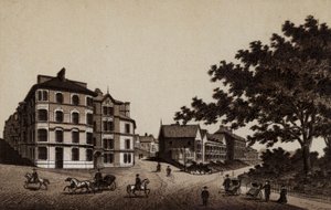 Buxton: Burlington Hotel und Broadwalk von English School