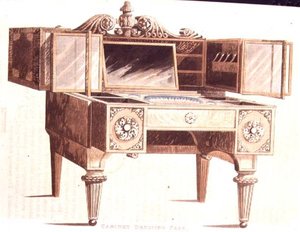 Schminkkoffer, Tafel 136 aus Ackermann