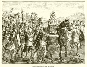 Caesar überquert den Rubikon von English School