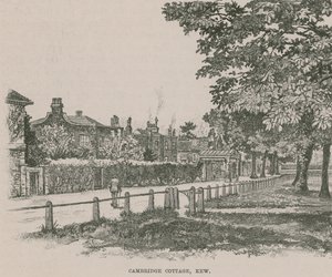 Cambridge Cottage, Kew, der Geburtsort von Prinzessin Mary von Cambridge von English School