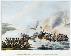 Kampagne (Expedition) von Ägypten (1798-1801): Landung der englischen Armee in Ägypten, 8. März