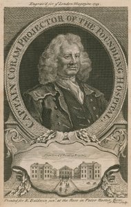 Kapitän Coram, Initiator des Findelhauses von English School