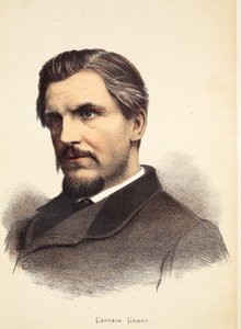 Captain Grant, Illustration aus der Bildausgabe des Lebens und der Entdeckungen von David Livingstone von J. Ewing Richie, veröffentlicht von A. Fullarton & Co., 1876
