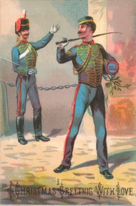 Kavallerie (Militär), Weihnachtskarte