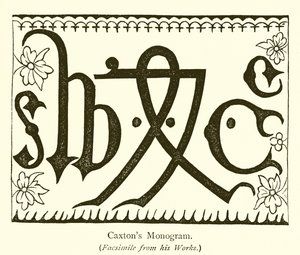 Caxtons Monogramm von English School