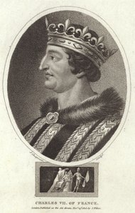 Karl VII. von Frankreich von English School