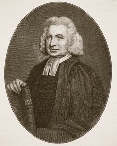 Charles Wesley, Illustration aus Die Kirche von England: Eine Geschichte für das Volk von H.D.M. Spence-Jones, veröffentlicht um 1910 von English School