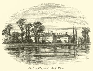Chelsea-Krankenhaus, Seitenansicht