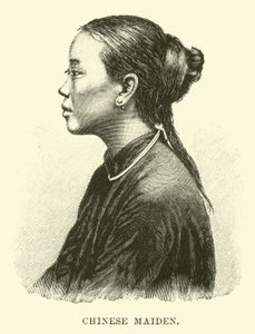 Chinesisches Mädchen von English School