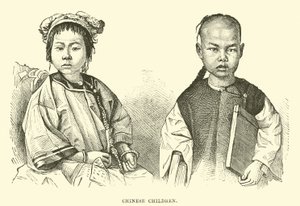 Chinesische Kinder von English School