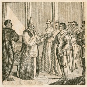 Taufe von Prinzessin Elisabeth, Tochter von König Heinrich VIII. von English School