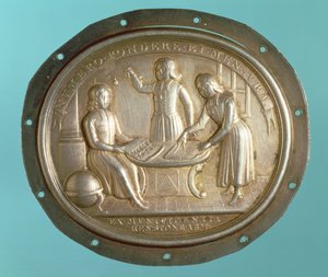 Abzeichen der Christs Hospital School (Metall)
