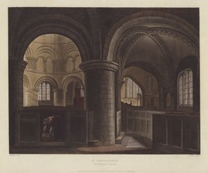 Kirche des Heiligen Grabes (die Rundkirche), Cambridge von English School
