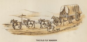 Kutschen und Kutschieren: Der alte Fliegenwagen von English School