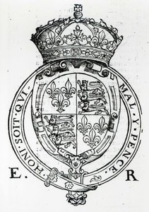 Wappen von Königin Elizabeth I. von English School