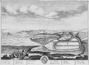 Cocken bei Durham, ca. 1710