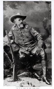 Oberst William Frederick Cody, auch bekannt als Buffalo Bill, 1903 von English School