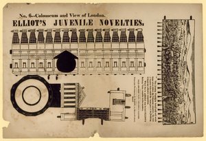 Kolosseum und Blick auf London von English School
