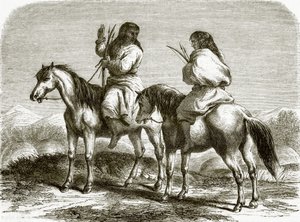 Comanche-Indianer von English School