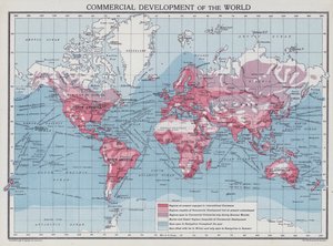 Kommerzielle Entwicklung der Welt von English School