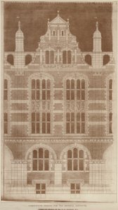 Wettbewerbsentwürfe für das Imperial Institute (Gravur) von English School
