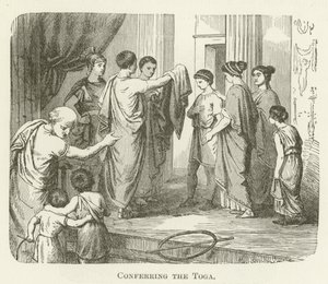 Verleihung der Toga von English School