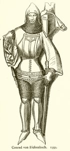Konrad von Bickenbach. 1393 von English School