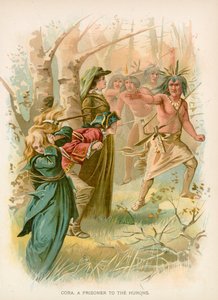 Cora, eine Gefangene der Huronen von English School