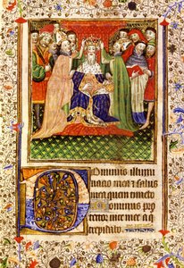 Krönung von König Edward III am 1. Februar 1327